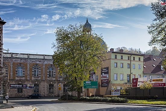 Kamienna Gora, ulica Sienkiewicza i Warynskiego. EU, Pl, Dolnoslaskie.